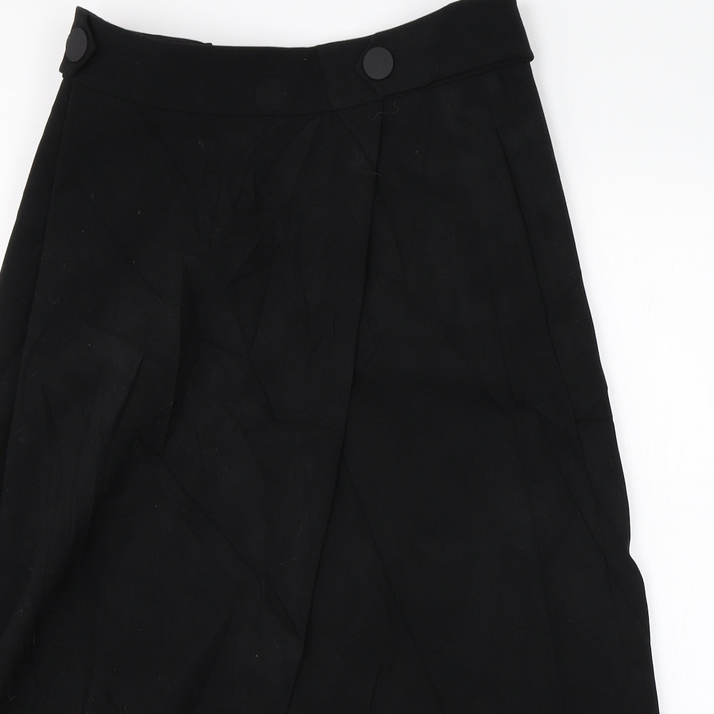Marks & Spencer Womens Black   A-Line Skirt Size 12