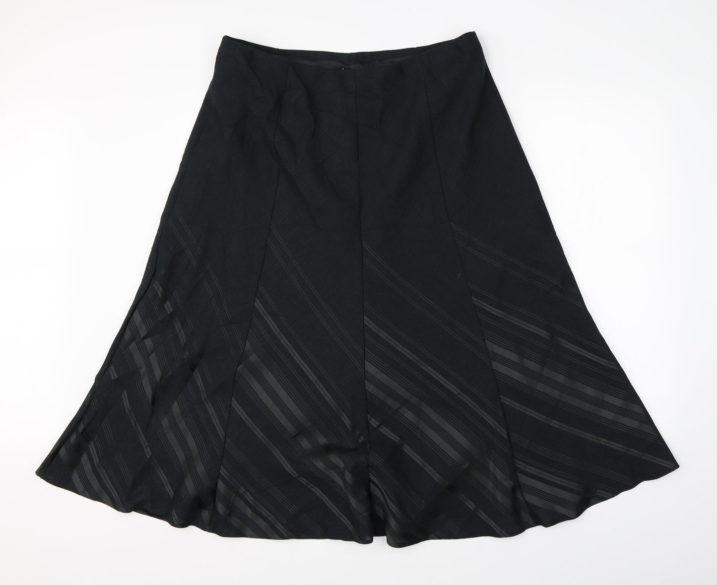 Marks & Spencer Womens Green   A-Line Skirt Size 16