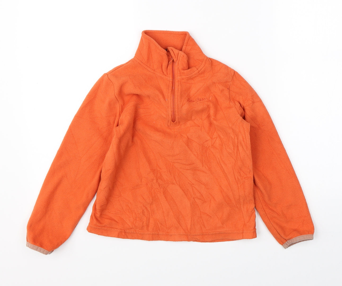 Peter Storm Boys Orange   Pullover Jumper Size 5-6 Years