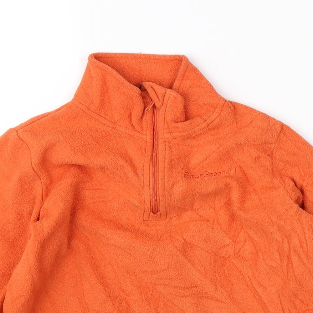 Peter Storm Boys Orange   Pullover Jumper Size 5-6 Years