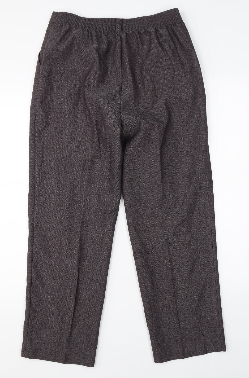Marks & Spencer Womens Brown   Dress Pants Trousers Size 12 L25 in