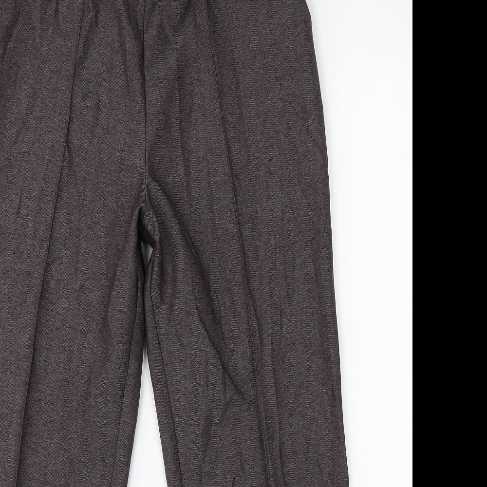 Marks & Spencer Womens Brown   Dress Pants Trousers Size 12 L25 in