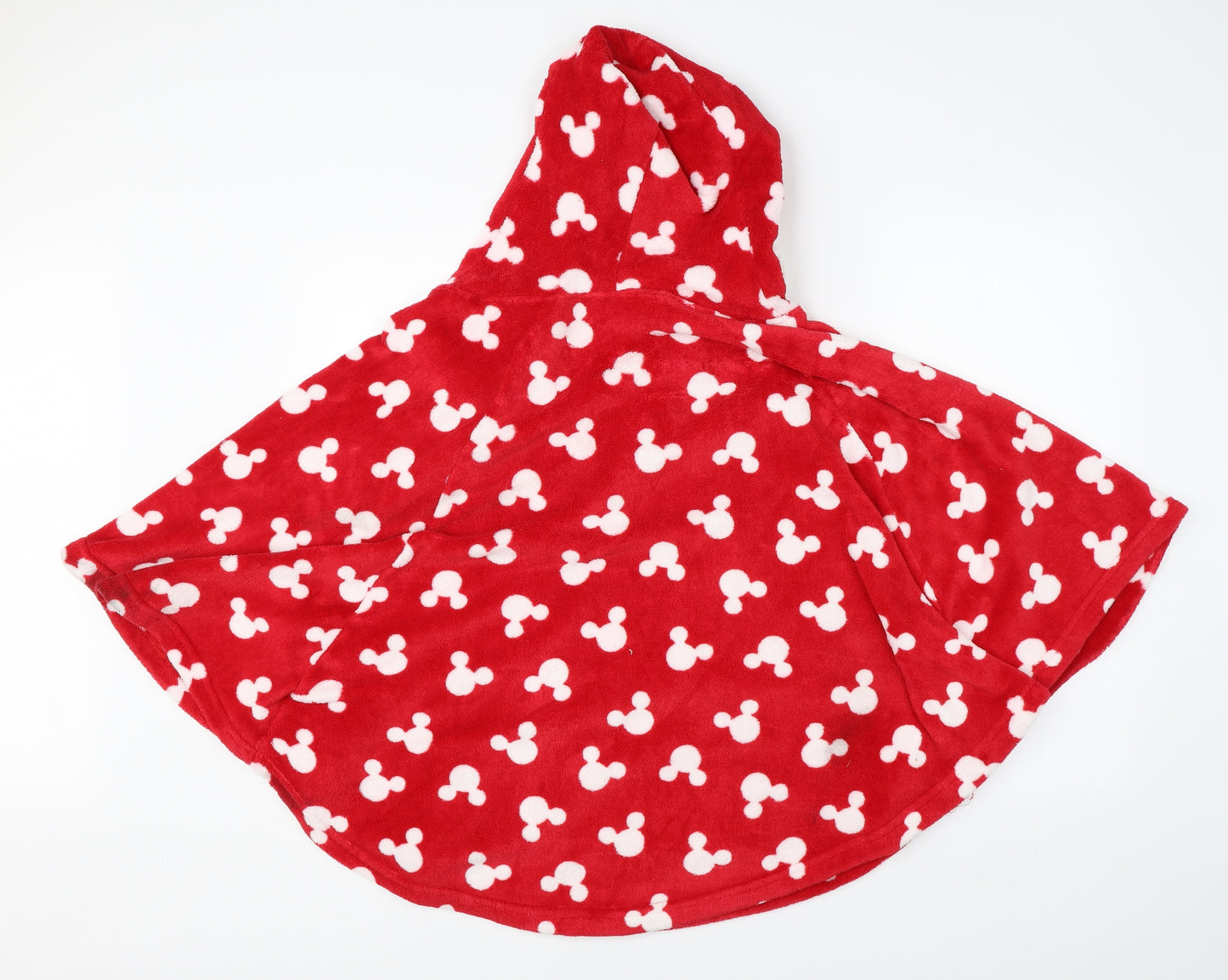 Disney Boys Red    Robe One Size  - disney mickey mouse