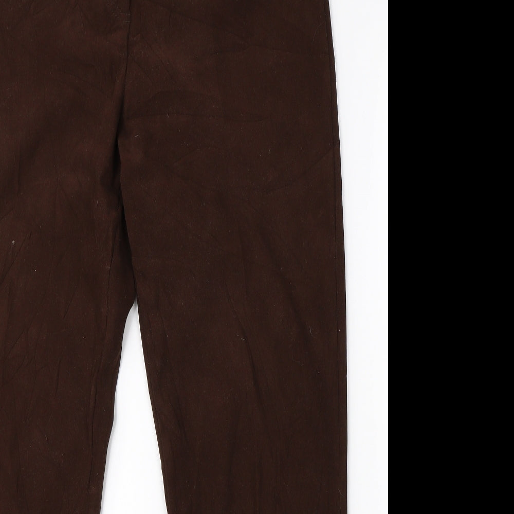 Wallis Womens Brown   Trousers  Size 16 L28 in