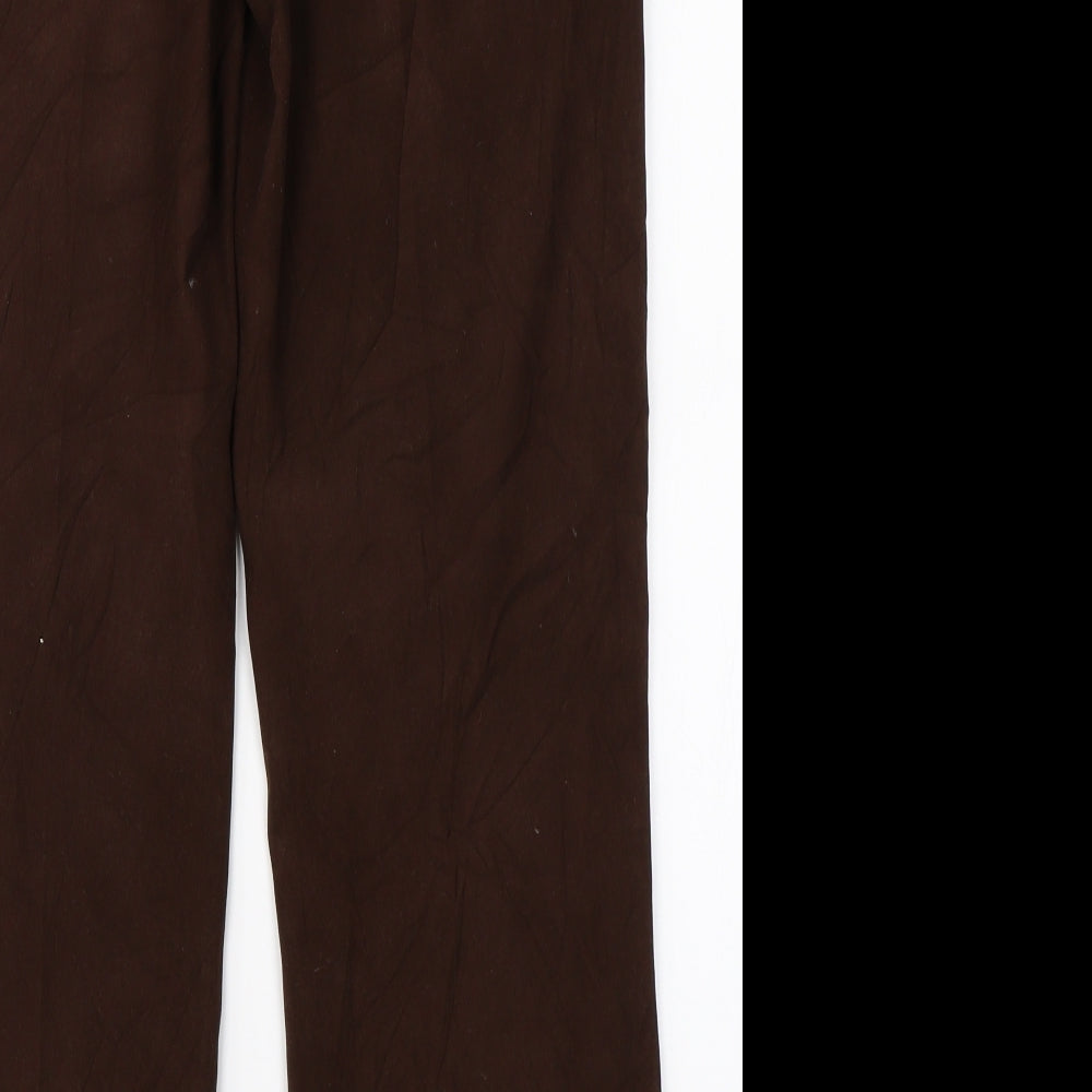 Wallis Womens Brown   Trousers  Size 16 L28 in