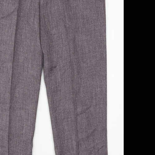 Damart Womens Purple   Dress Pants Trousers Size 18 L24 in