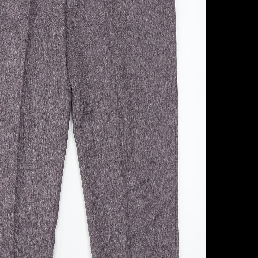 Damart Womens Purple   Dress Pants Trousers Size 18 L24 in