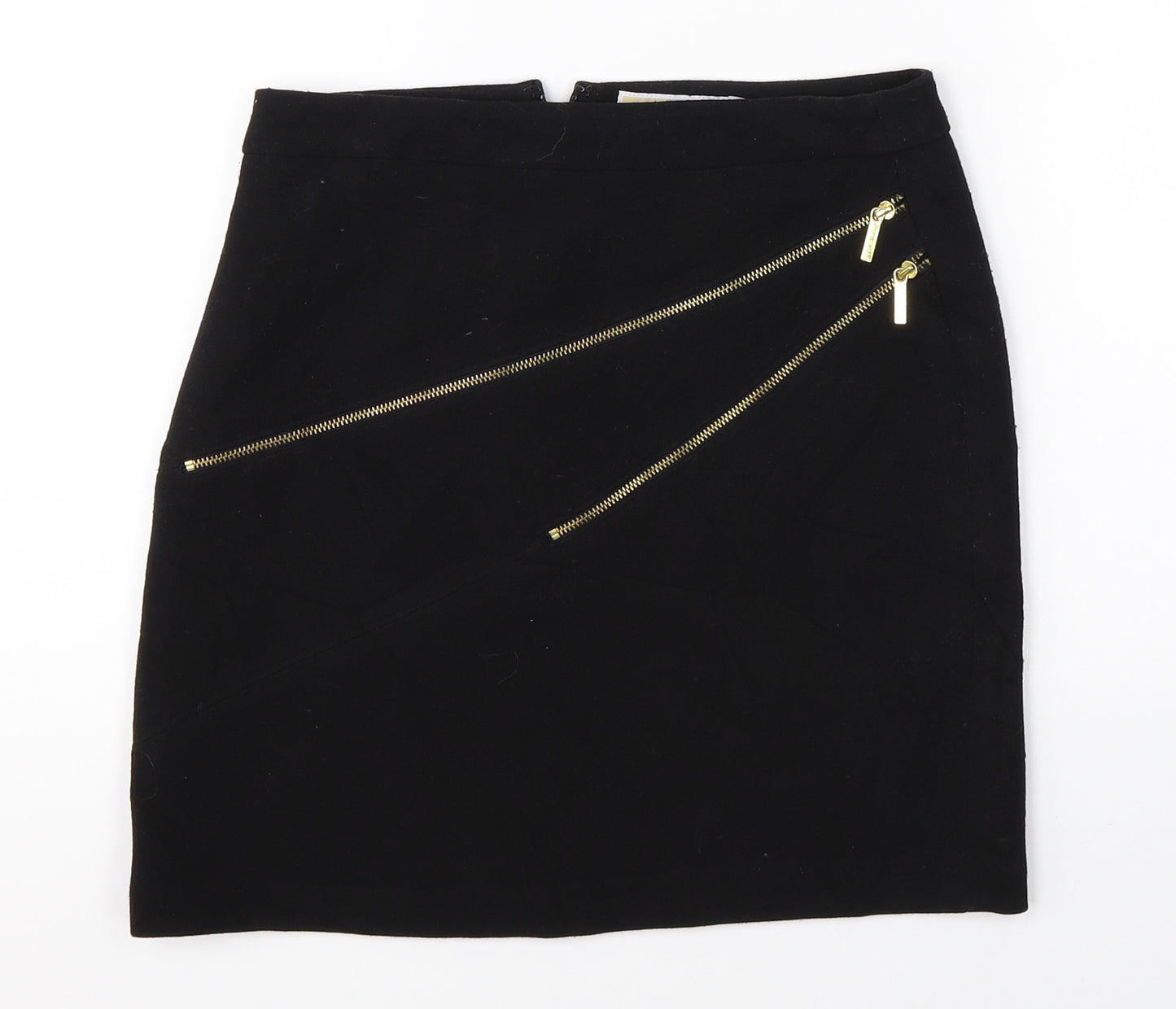 Michael Kors Womens Beige   A-Line Skirt Size 10