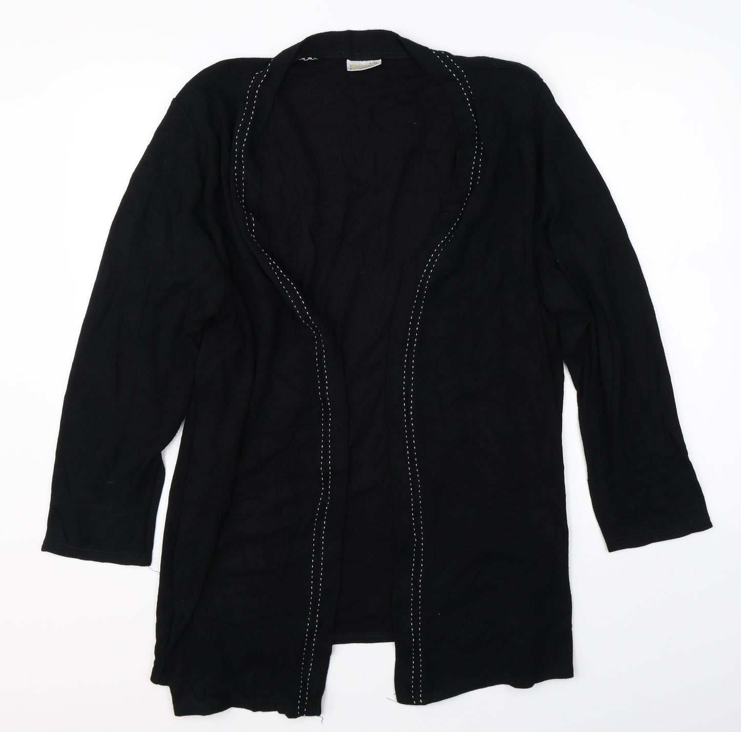 Roman Womens Black   Cardigan Jumper Size XL