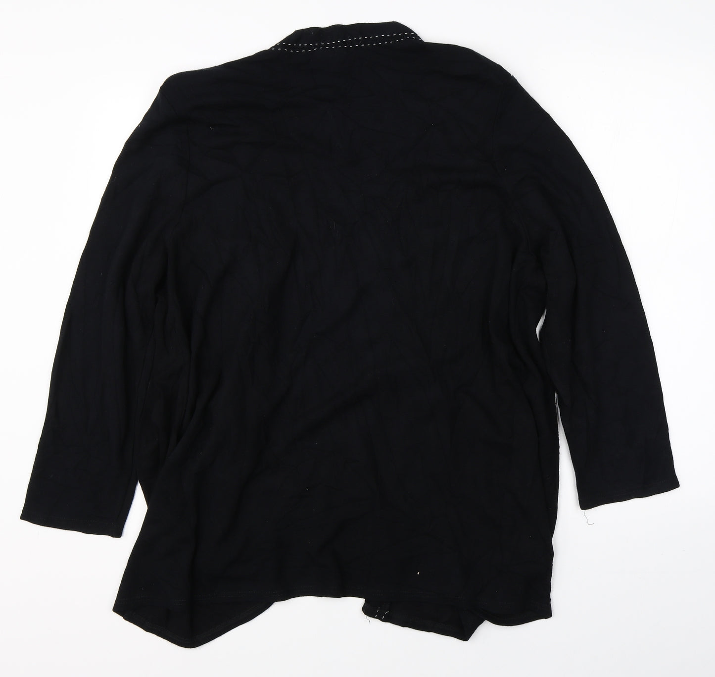 Roman Womens Black   Cardigan Jumper Size XL