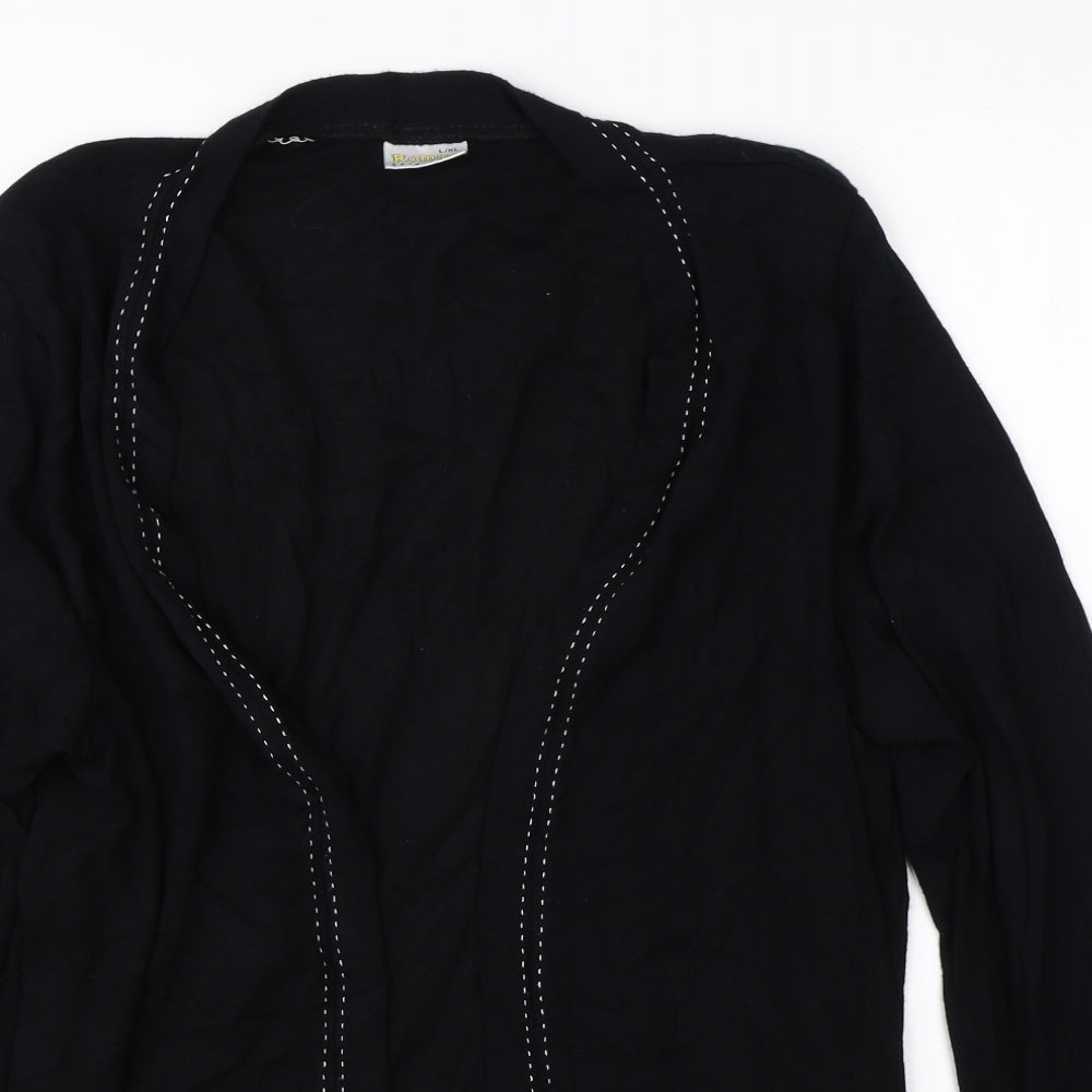 Roman Womens Black   Cardigan Jumper Size XL