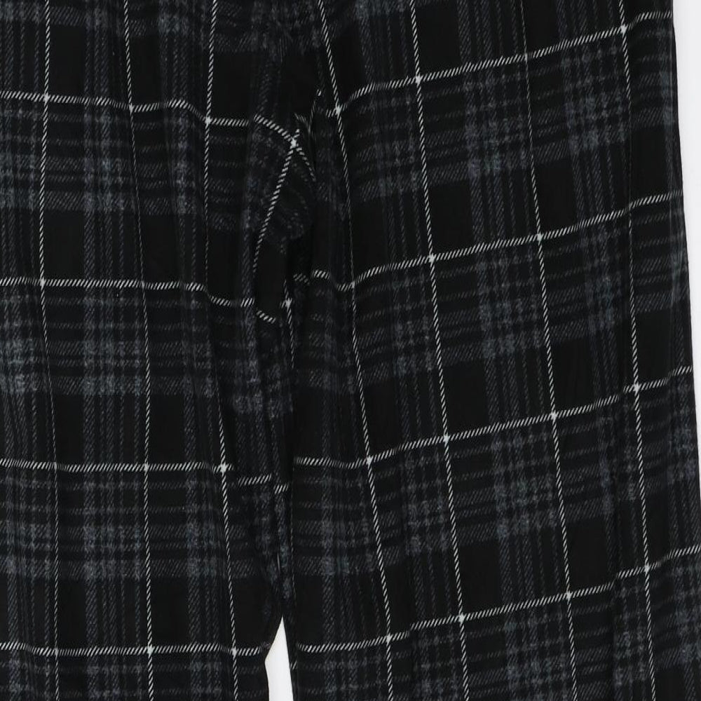NEXT Mens Black Check   Pyjama Pants Size XL