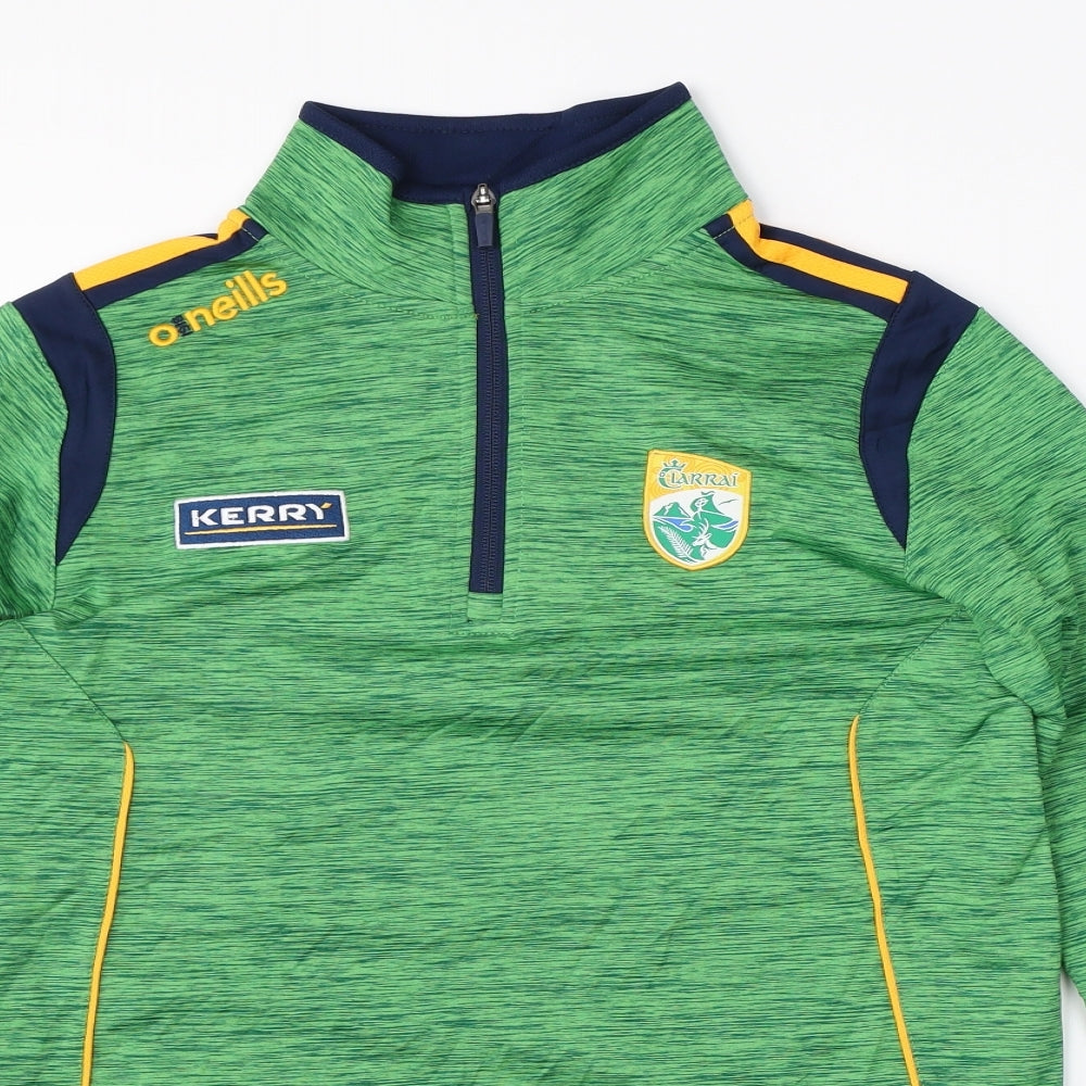 O'neils Mens Green   Pullover Jumper Size S  - ciarrai football
