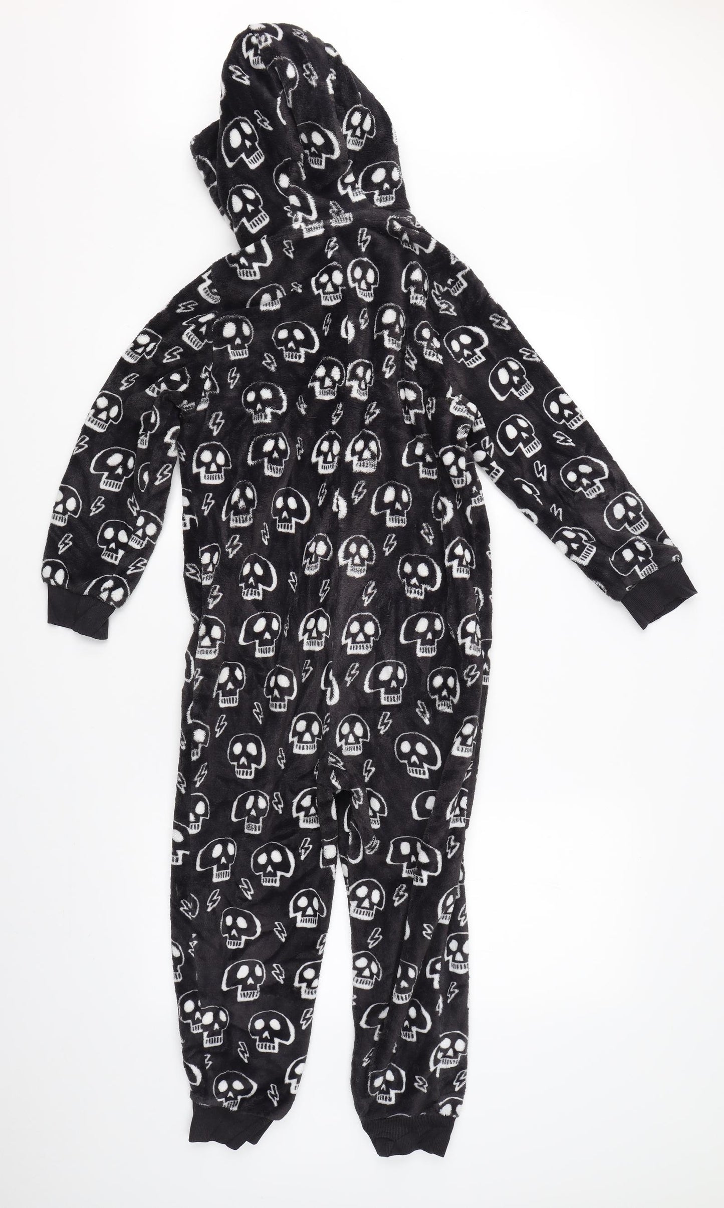 ciarrai football Boys Black    One Piece Size 8-9 Years  - skulls