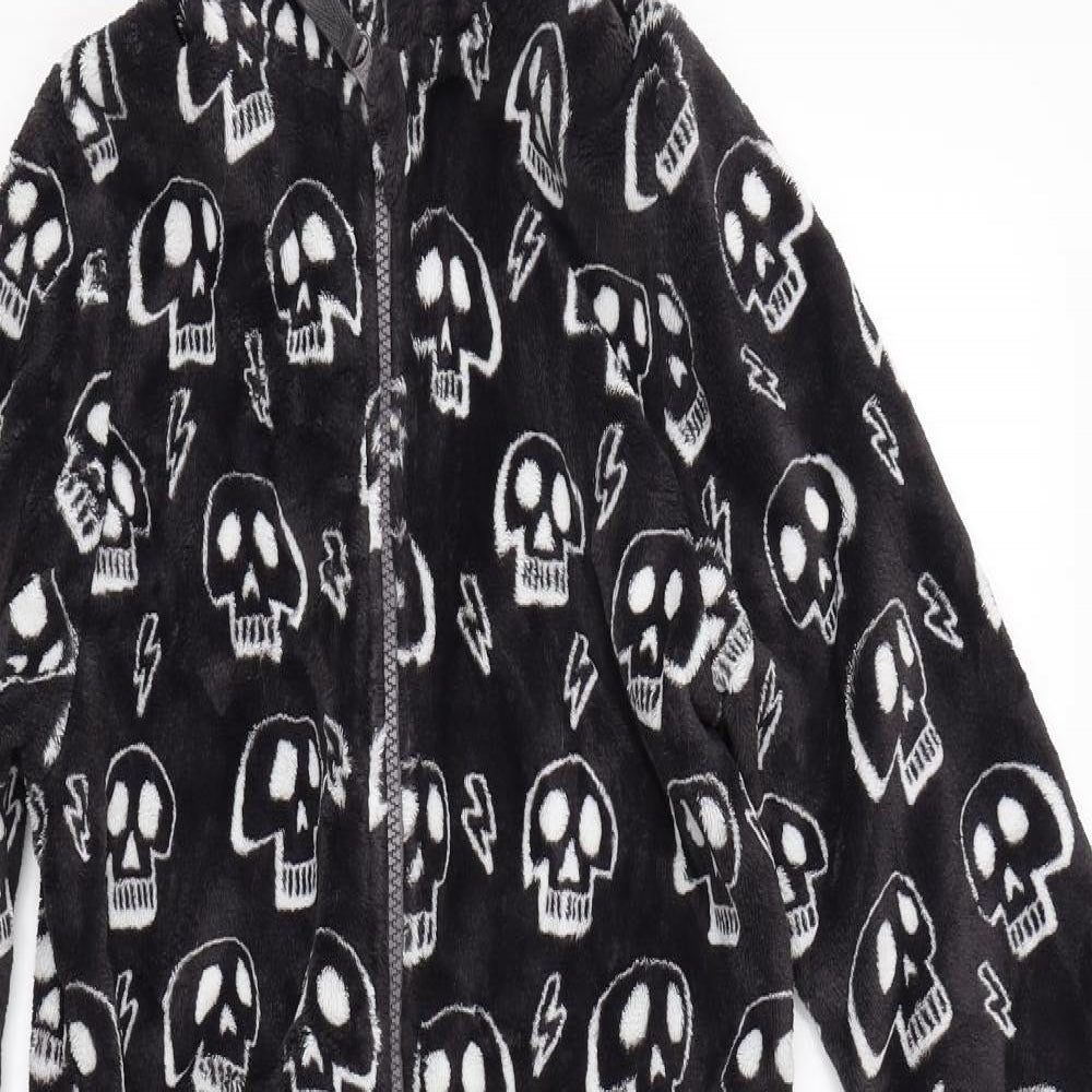 ciarrai football Boys Black    One Piece Size 8-9 Years  - skulls