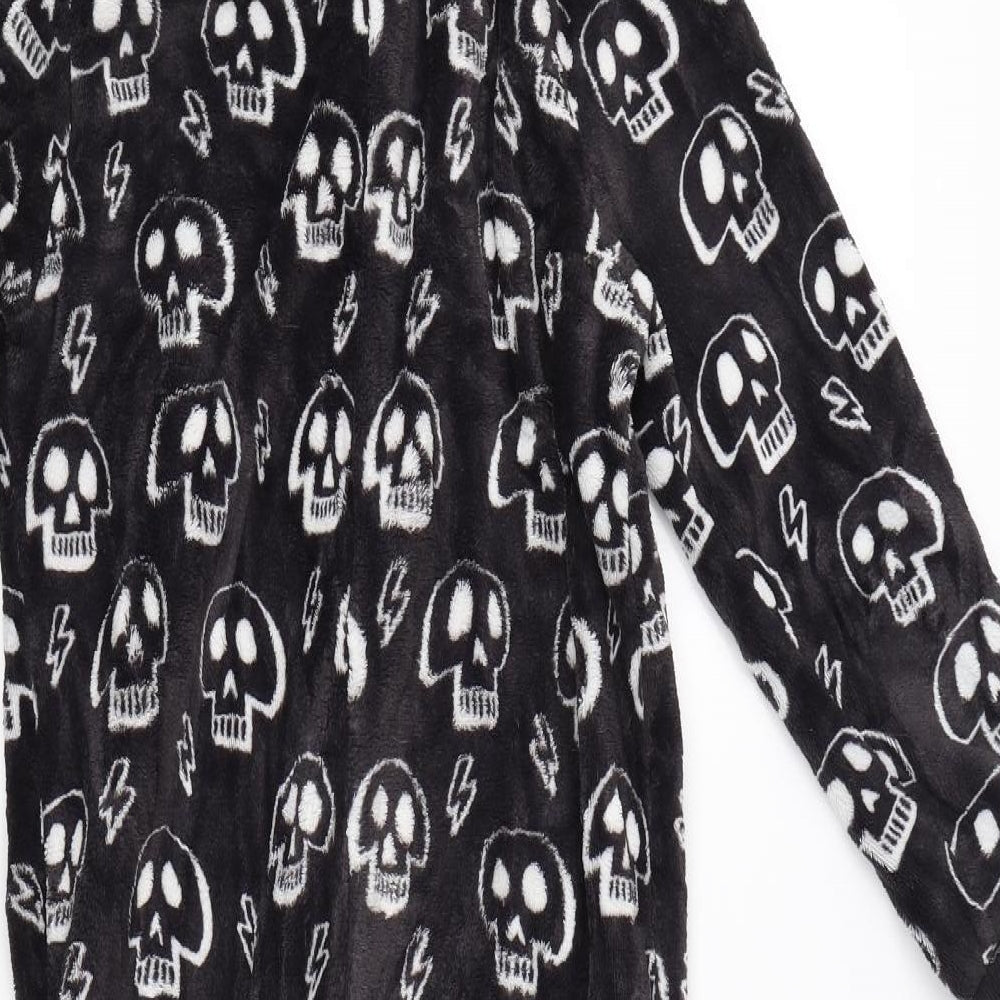 ciarrai football Boys Black    One Piece Size 8-9 Years  - skulls