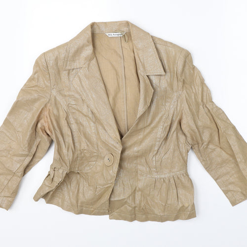 Autograph Womens Brown   Jacket Blazer Size 10