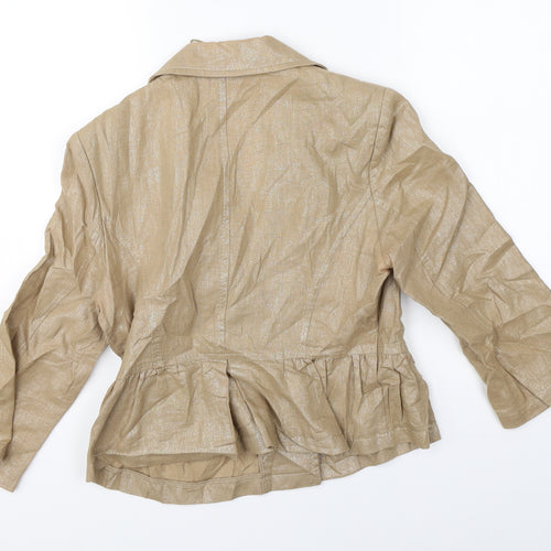 Autograph Womens Brown   Jacket Blazer Size 10