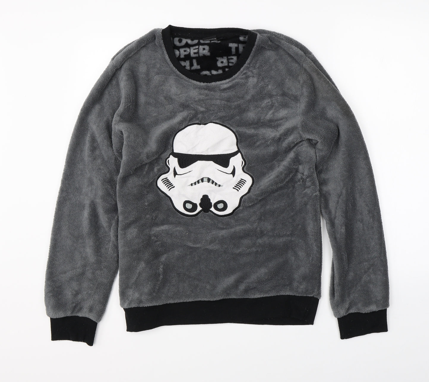 Cedar Wood State Mens Grey    Pyjama Top Size L  - star wars