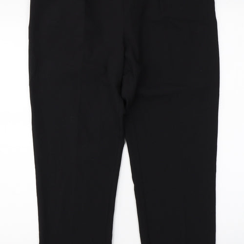 Papay Womens Black   Dress Pants Trousers Size 12 L25 in