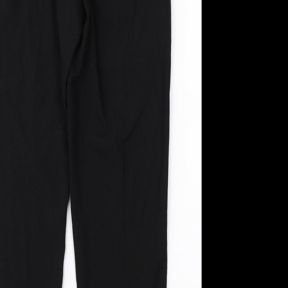 Papay Womens Black   Dress Pants Trousers Size 12 L25 in