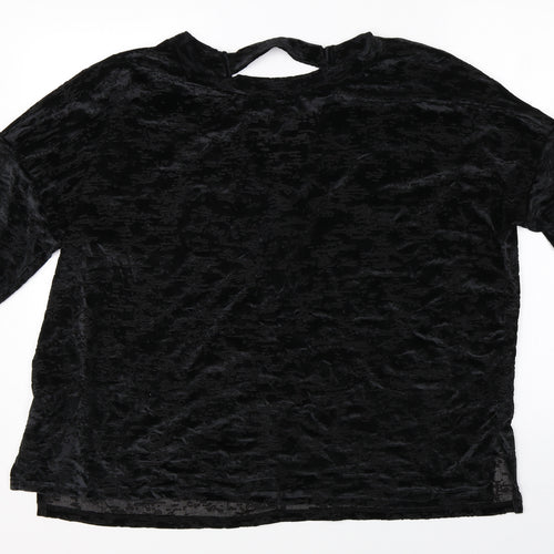 NEXT Womens Black   Basic Blouse Size 22
