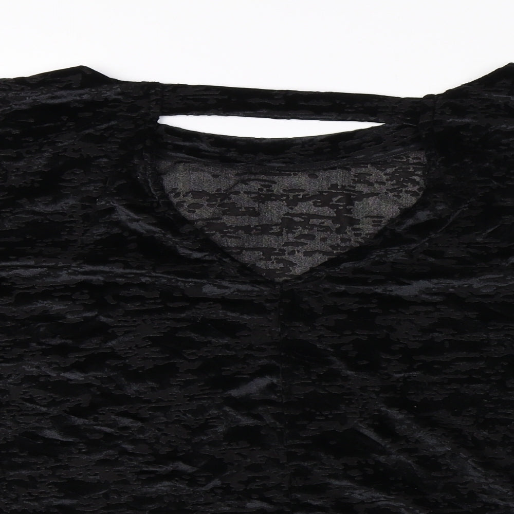 NEXT Womens Black   Basic Blouse Size 22