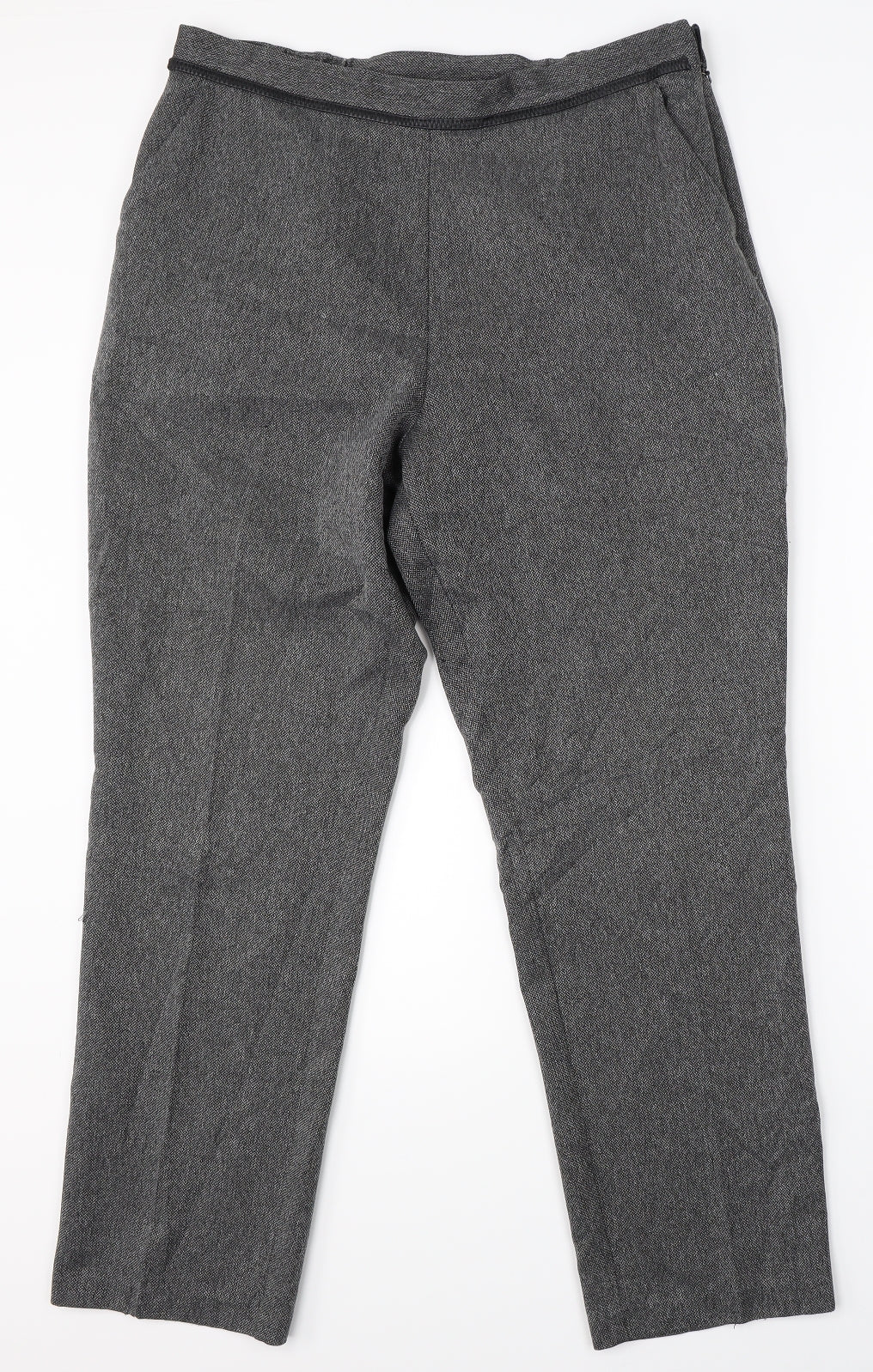Marks & Spencer Womens Grey   Dress Pants Trousers Size 14 L28 in
