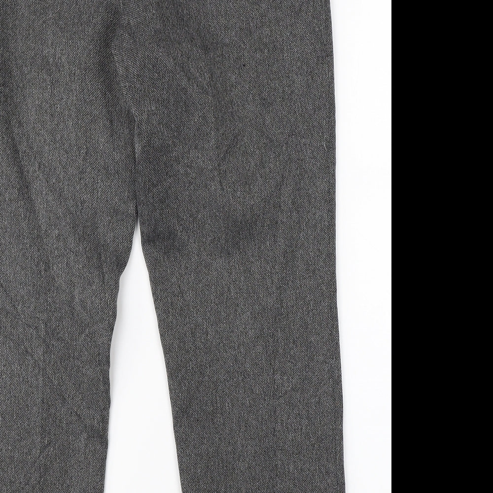 Marks & Spencer Womens Grey   Dress Pants Trousers Size 14 L28 in
