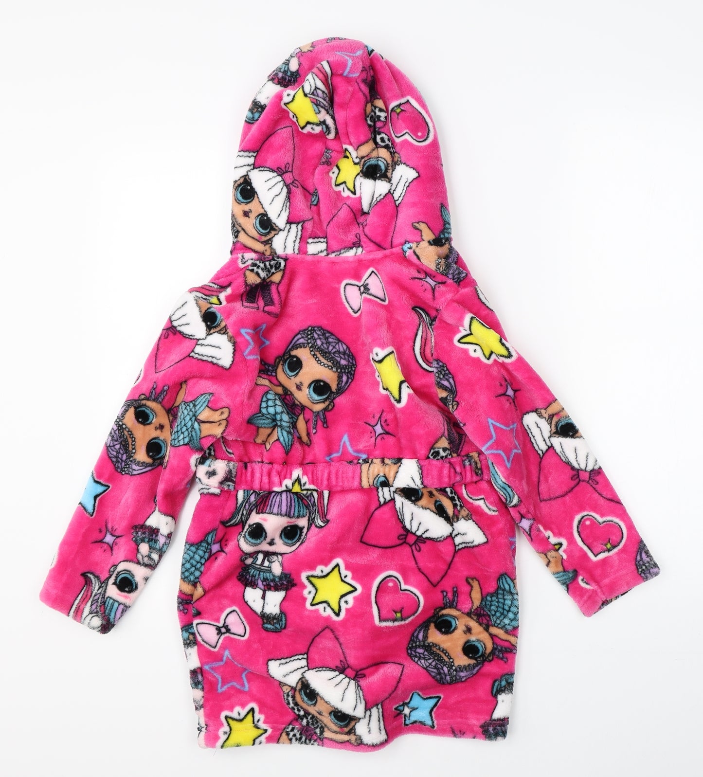 LOL Surprise Girls Pink    Robe Size 7 Years