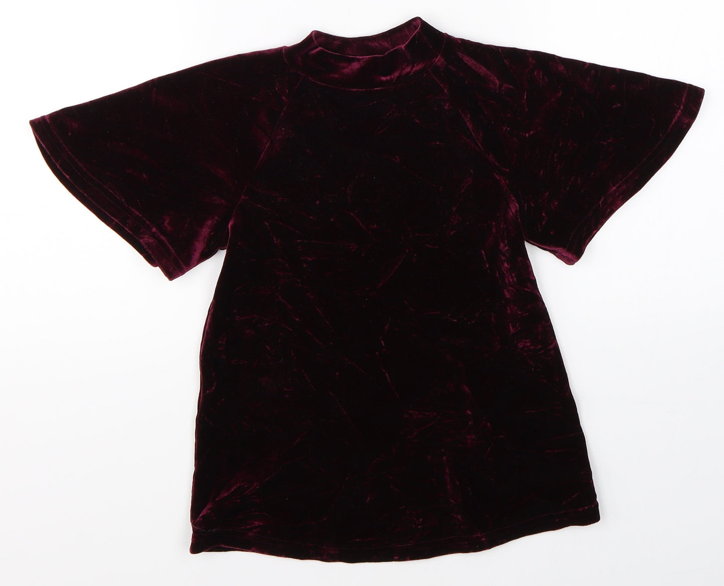 NEXT Girls Purple   Basic Blouse Size 6 Years