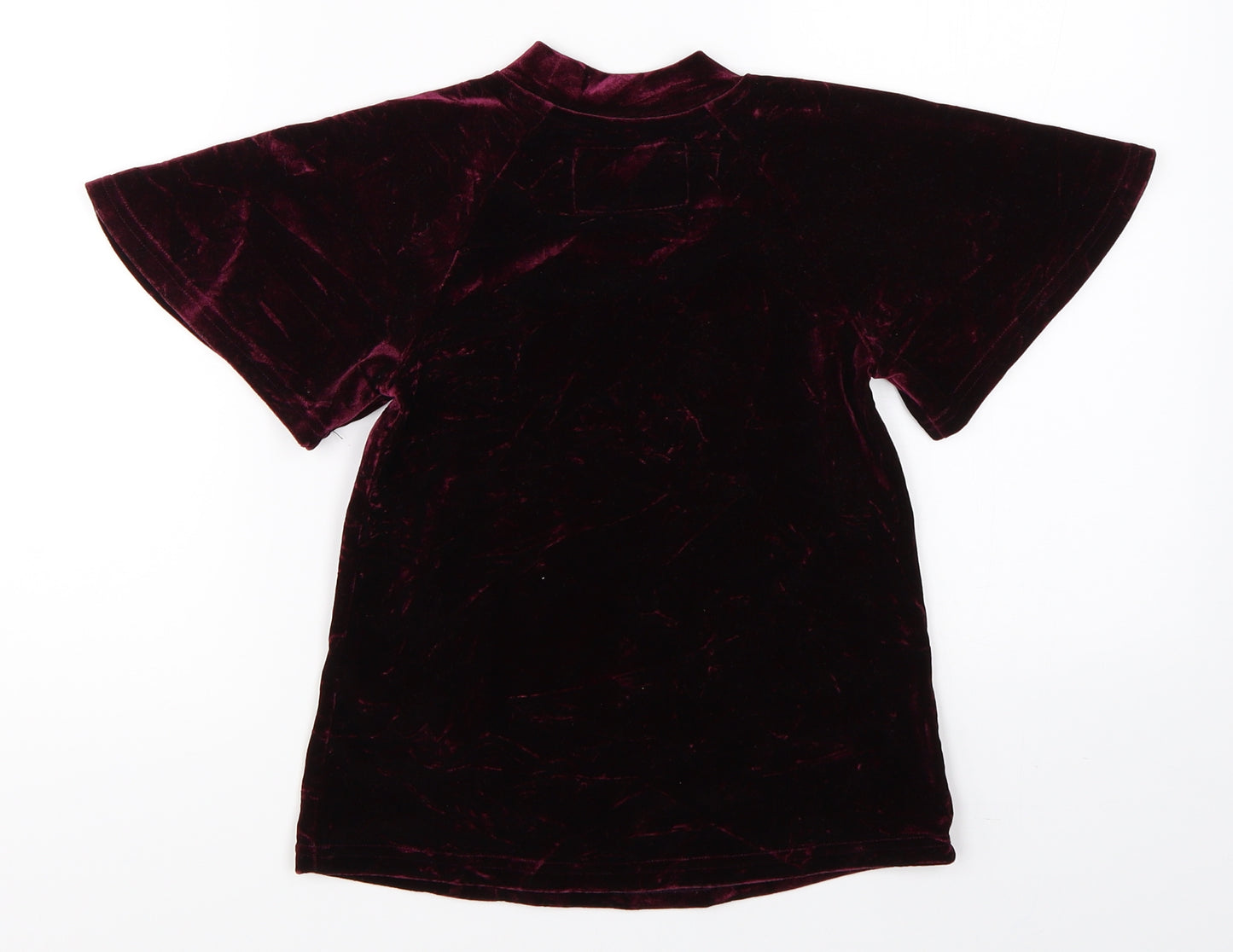 NEXT Girls Purple   Basic Blouse Size 6 Years