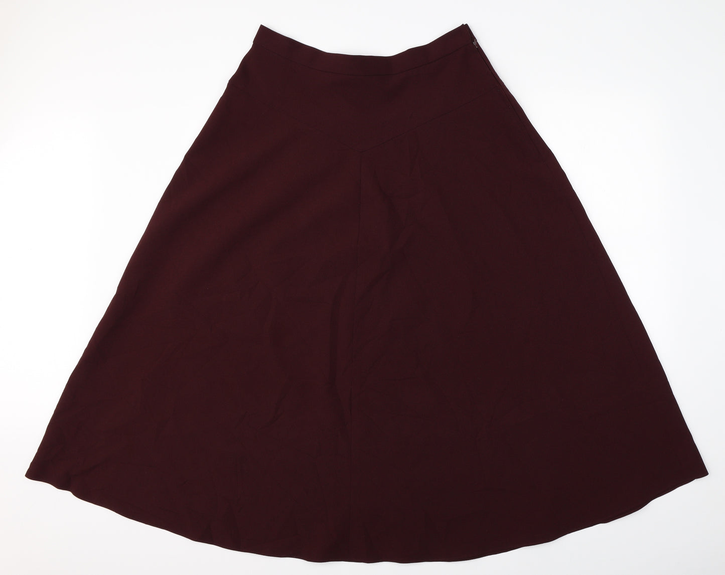 Preworn Womens Red   A-Line Skirt Size 32 in