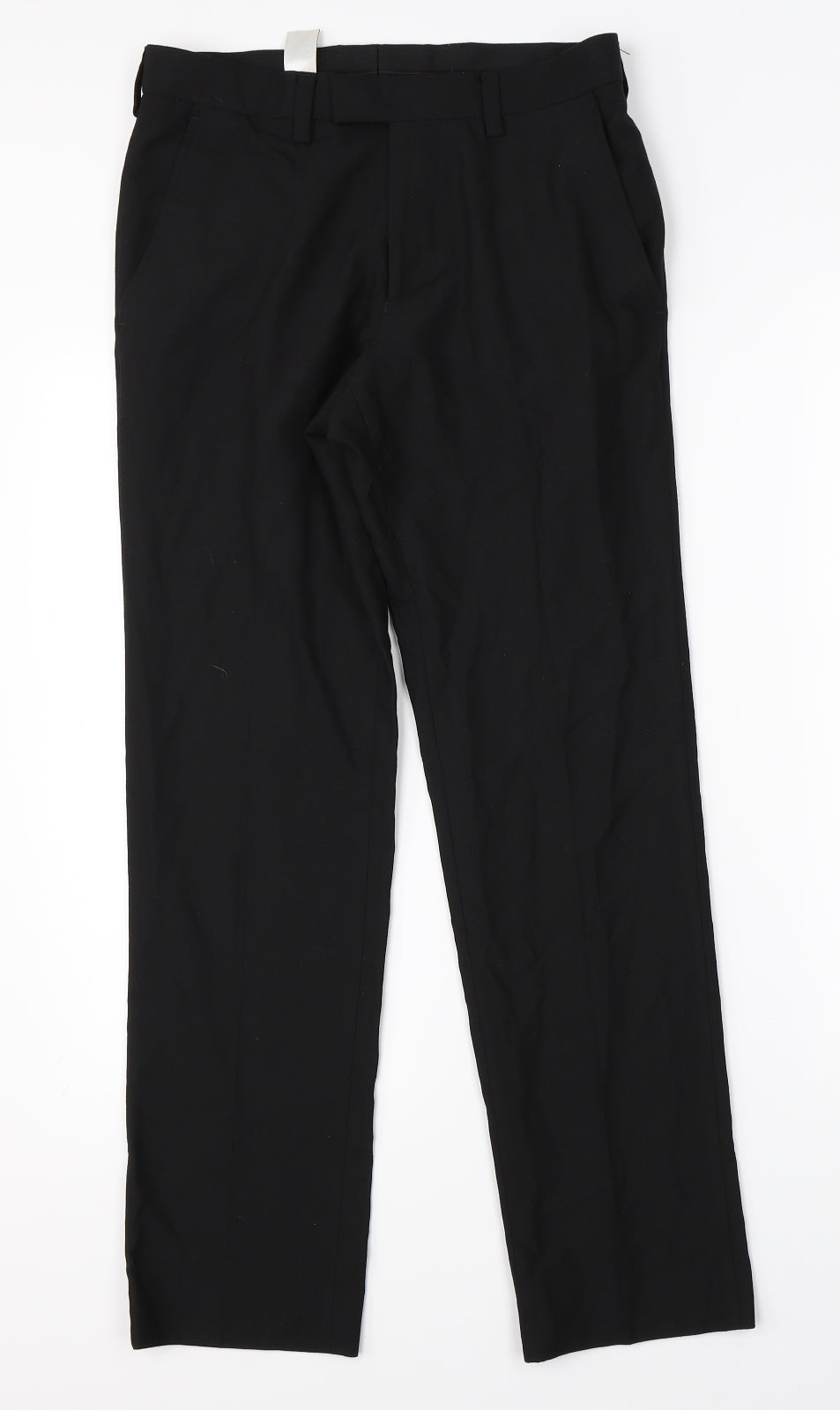 NEXT Mens Black   Dress Pants Trousers Size 28 L29 in