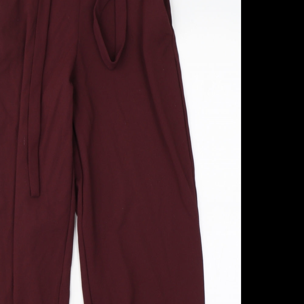 Jaqueline de Yong Womens Red   Trousers  Size M L28 in