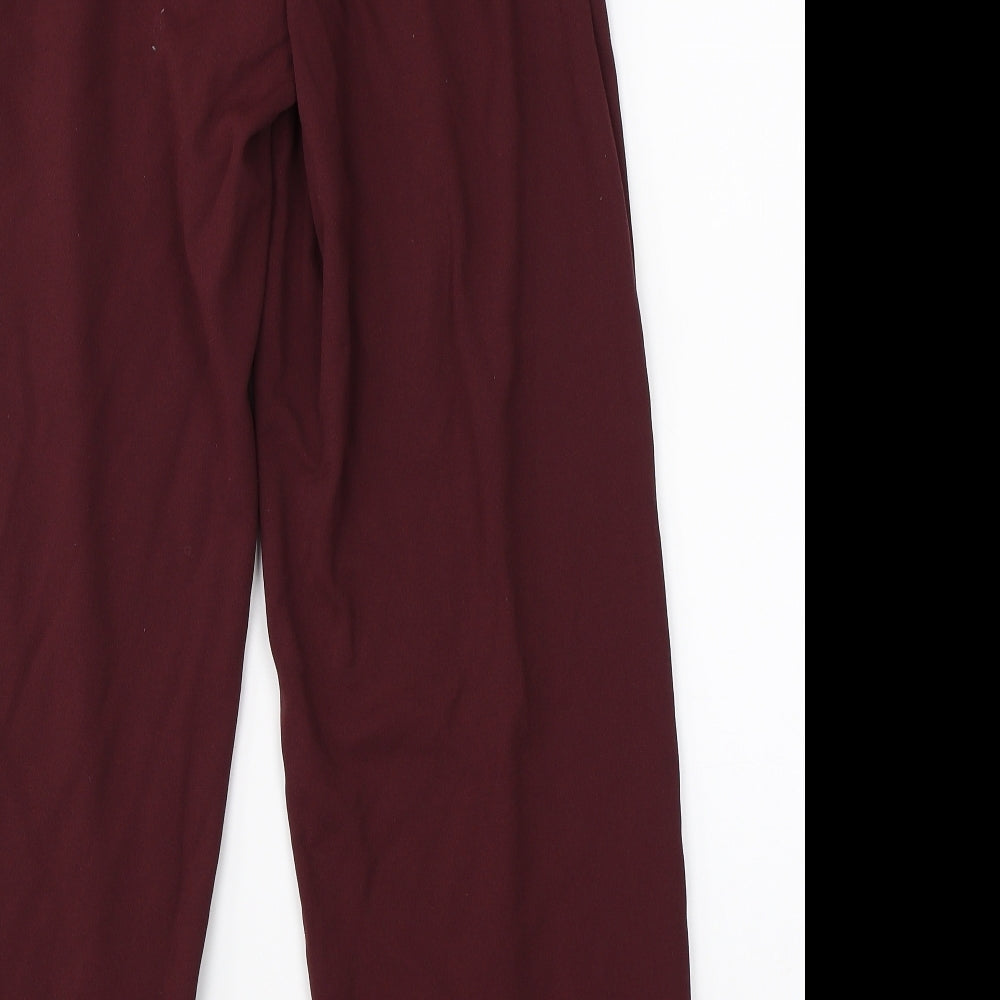 Jaqueline de Yong Womens Red   Trousers  Size M L28 in