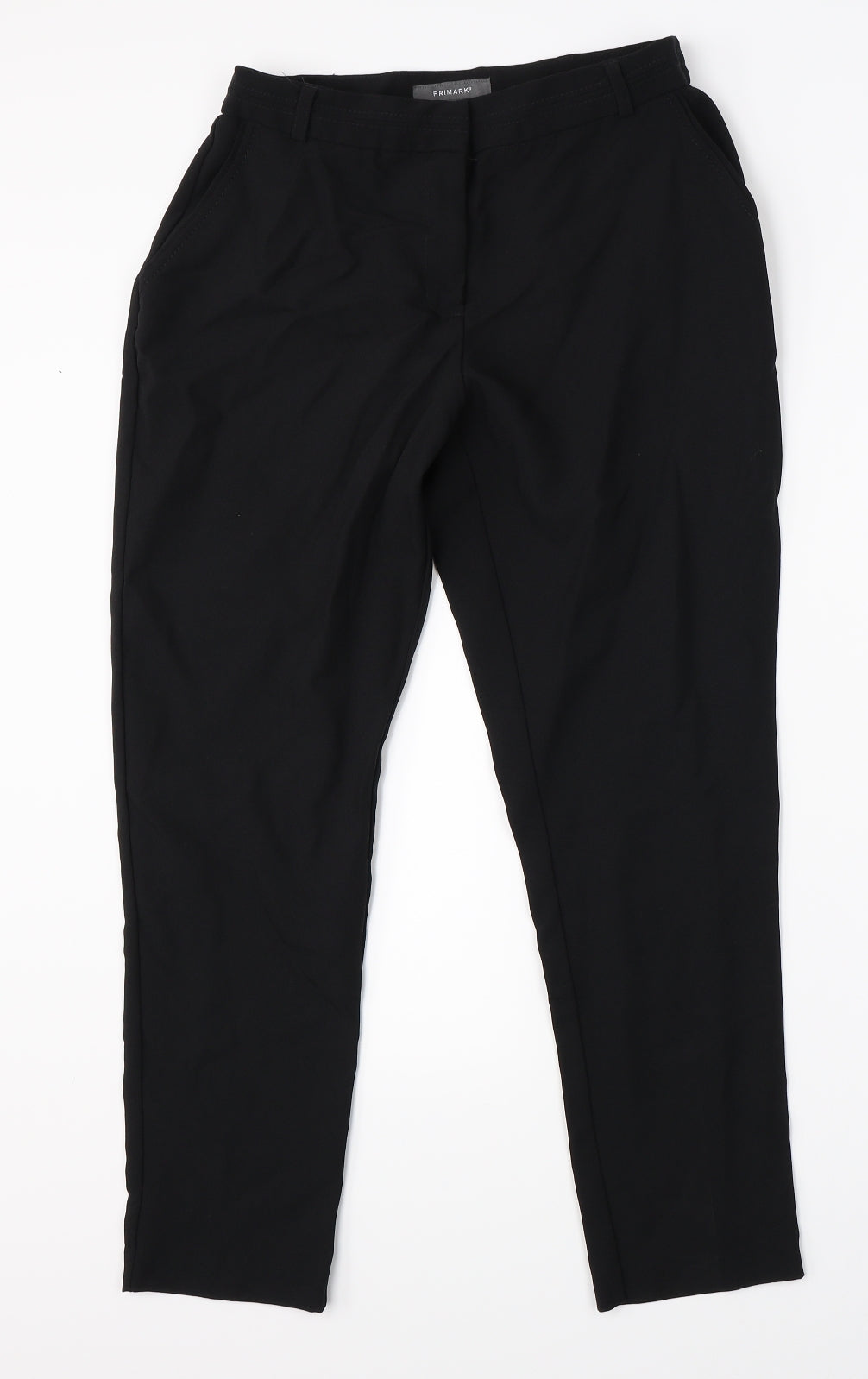 Primark Womens Black   Dress Pants Trousers Size 8 L25 in