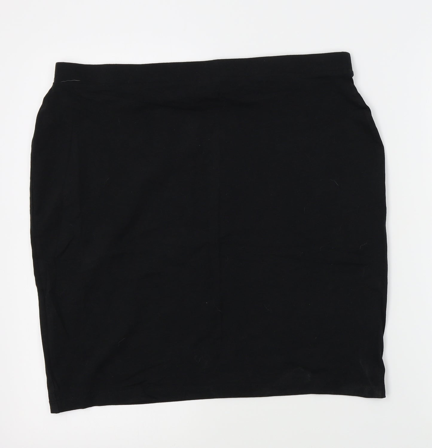Papaya Womens Black   Straight & Pencil Skirt Size 16