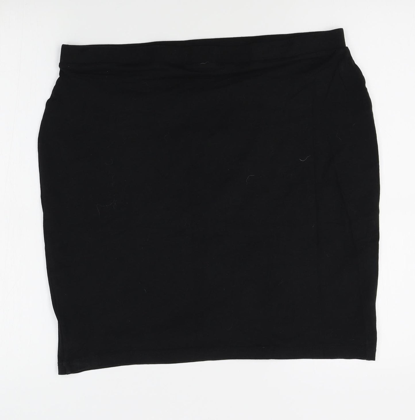 Papaya Womens Black   Straight & Pencil Skirt Size 16