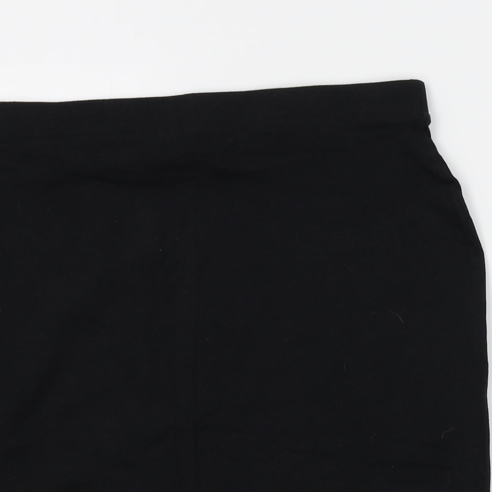 Papaya Womens Black   Straight & Pencil Skirt Size 16