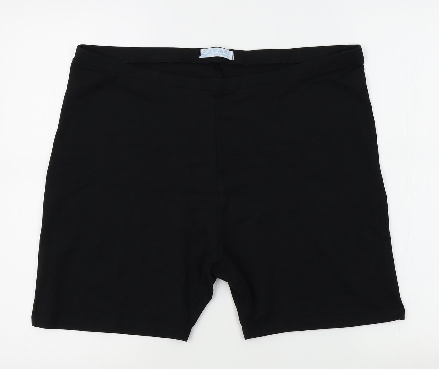Primark Womens Black   Sweat Shorts Size XL