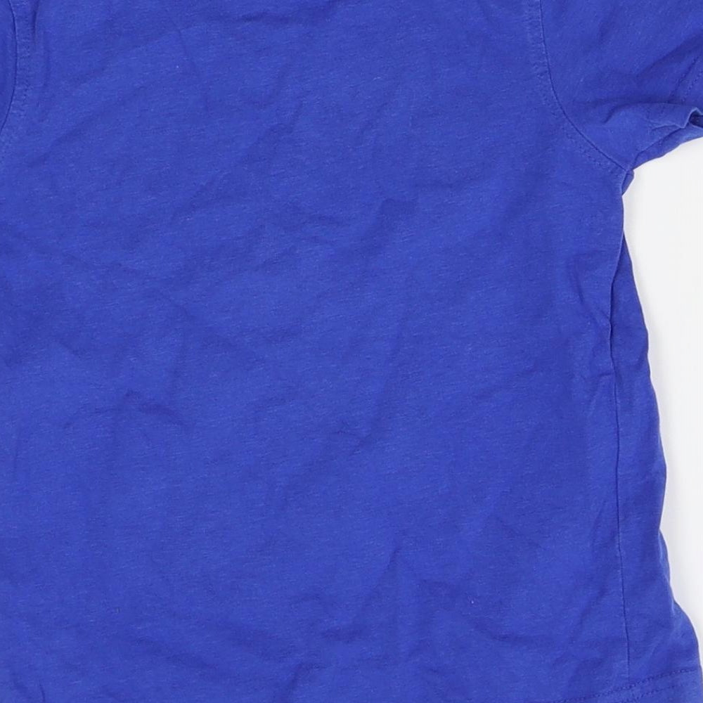 George Boys Blue   Basic T-Shirt Size 2-3 Years