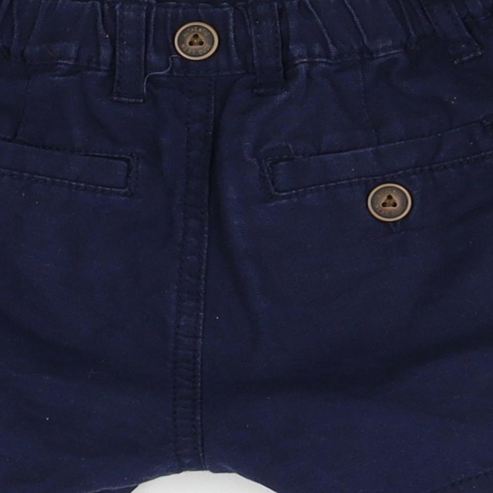 NEXT Baby Blue   Cargo Trousers Size 9-12 Months  - shorts