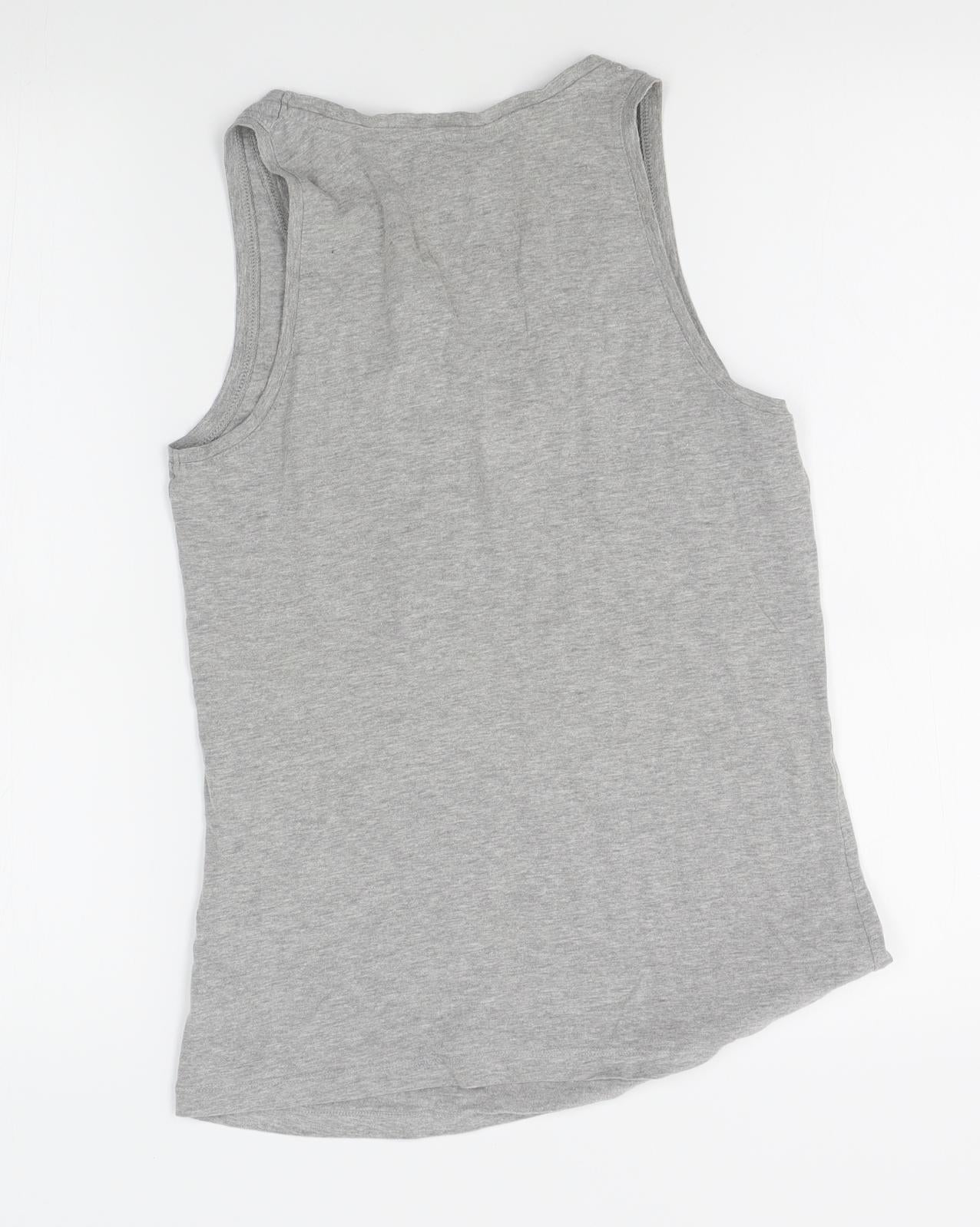 Boux Avenue Womens Grey   Basic Tank Size 10