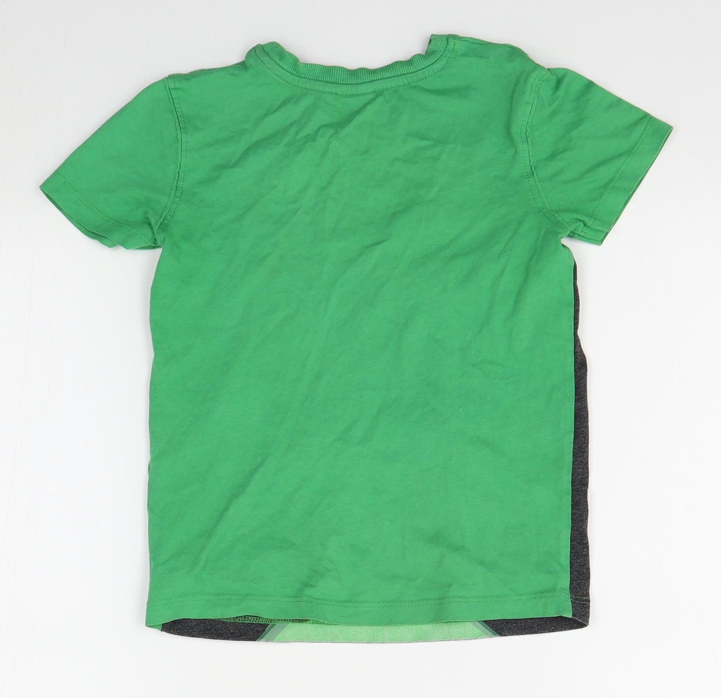 George Boys Green   Basic T-Shirt Size 5-6 Years  - hulk, marvel
