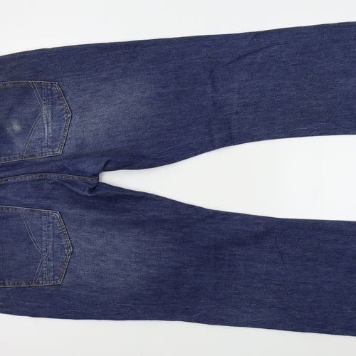 Firetrap Mens Blue   Straight Jeans Size 36 L29 in - short leg