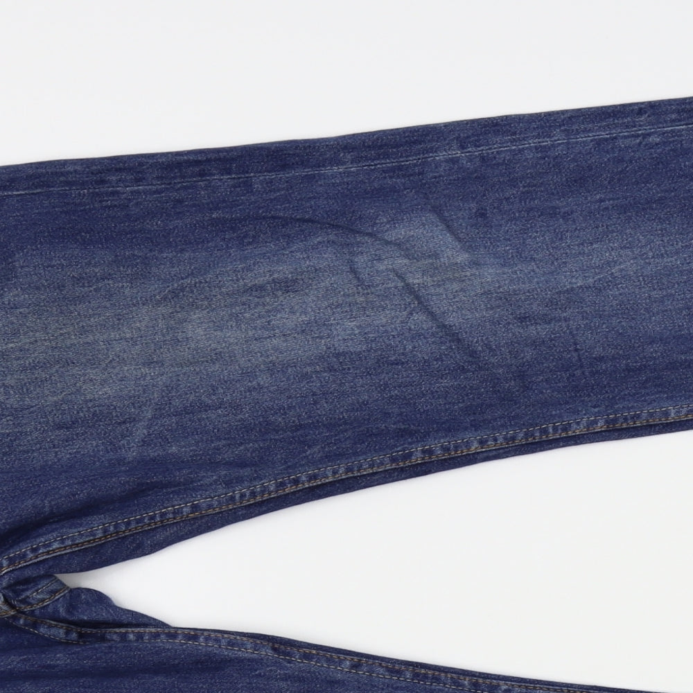 Firetrap Mens Blue   Straight Jeans Size 36 L29 in - short leg