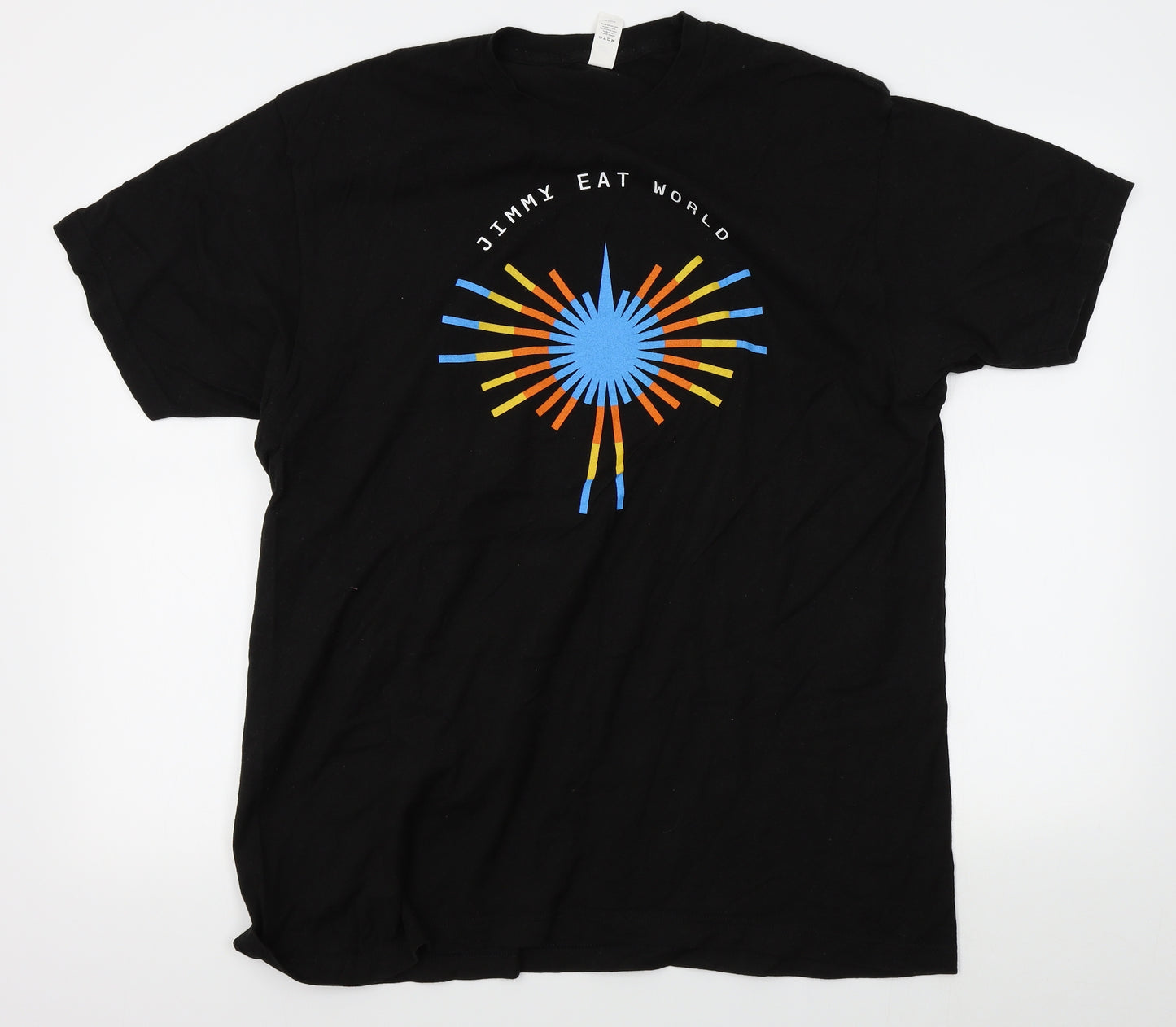 Tultex Mens Black    T-Shirt Size XL  - Jimmy Eat World