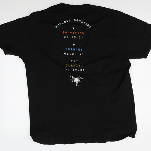 Tultex Mens Black    T-Shirt Size XL  - Jimmy Eat World
