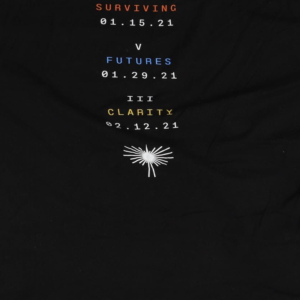 Tultex Mens Black    T-Shirt Size XL  - Jimmy Eat World